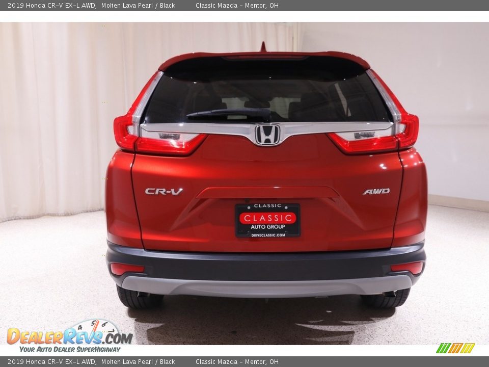 2019 Honda CR-V EX-L AWD Molten Lava Pearl / Black Photo #19