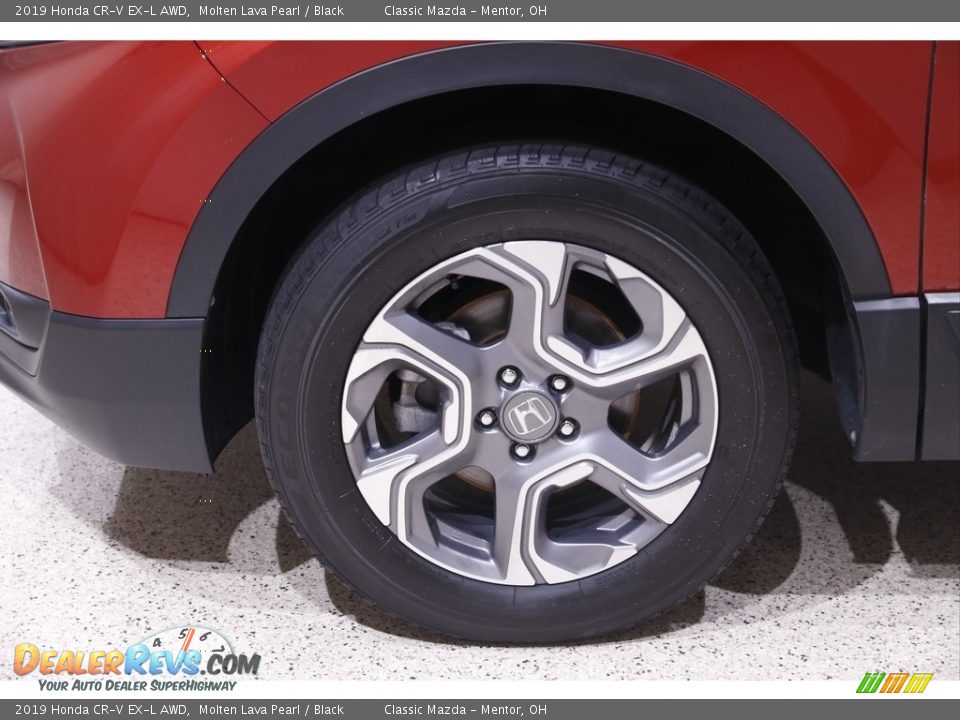2019 Honda CR-V EX-L AWD Molten Lava Pearl / Black Photo #21