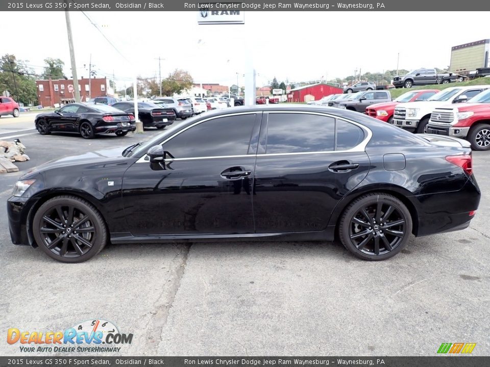 Obsidian 2015 Lexus GS 350 F Sport Sedan Photo #2