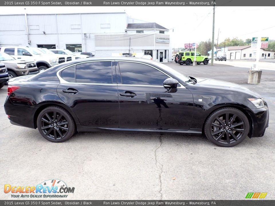 Obsidian 2015 Lexus GS 350 F Sport Sedan Photo #7