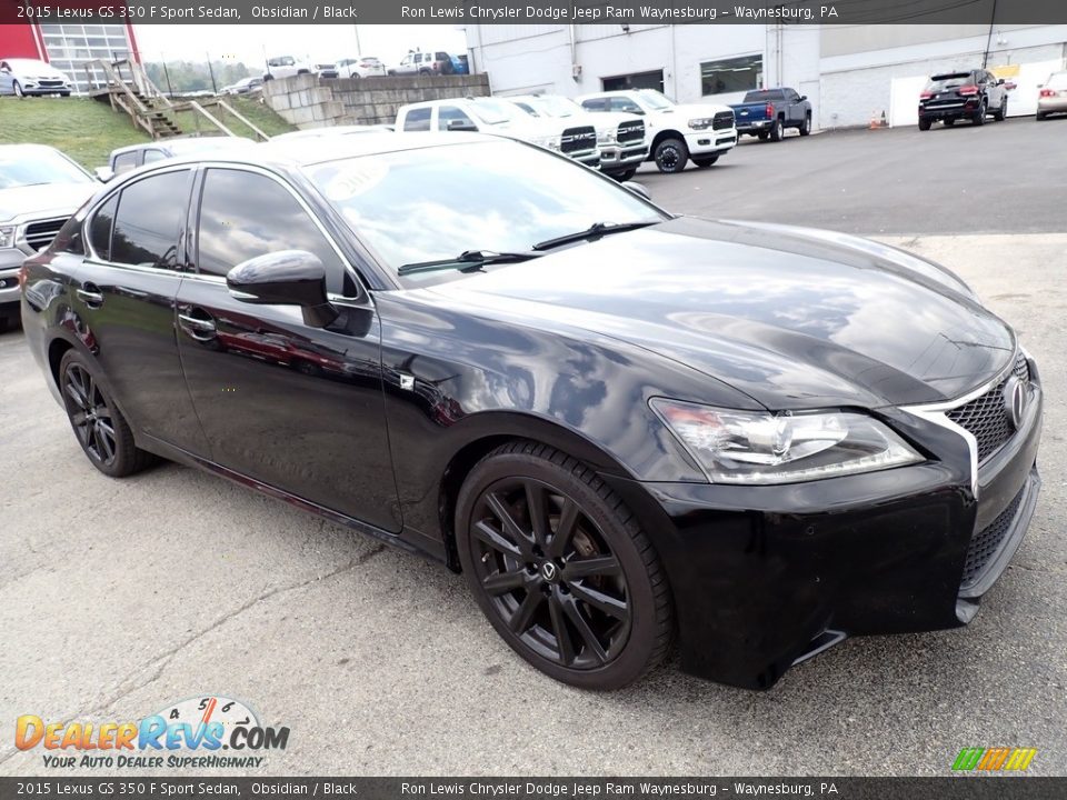 Front 3/4 View of 2015 Lexus GS 350 F Sport Sedan Photo #8