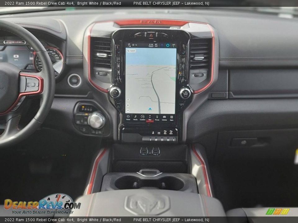 Navigation of 2022 Ram 1500 Rebel Crew Cab 4x4 Photo #12