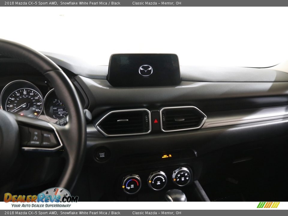 2018 Mazda CX-5 Sport AWD Snowflake White Pearl Mica / Black Photo #9