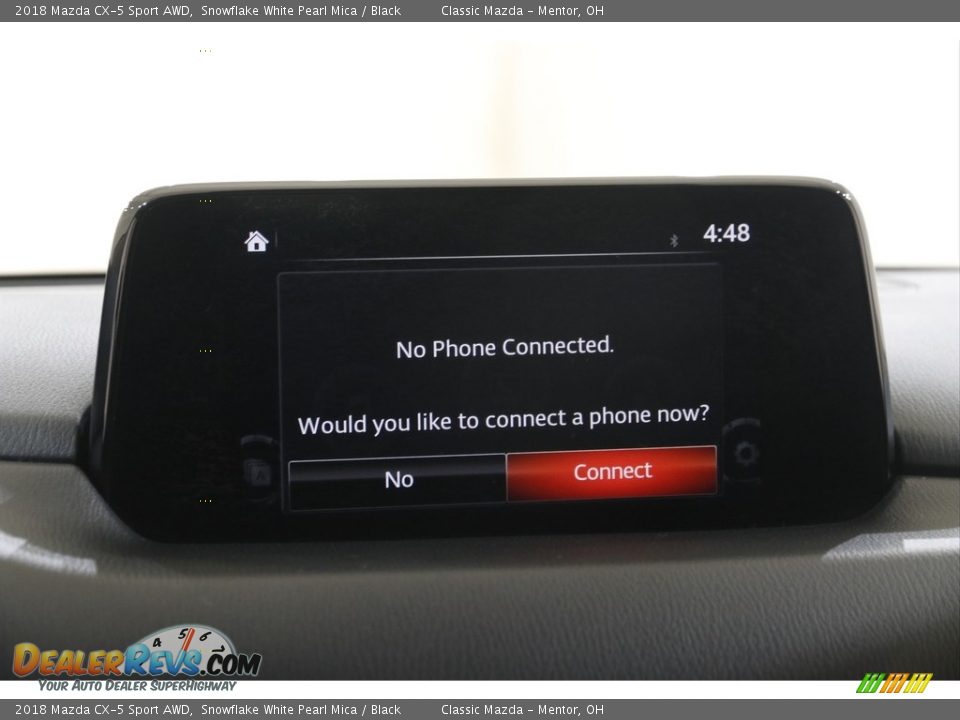 2018 Mazda CX-5 Sport AWD Snowflake White Pearl Mica / Black Photo #10