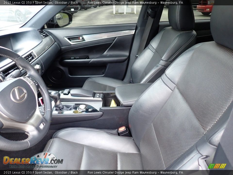 Front Seat of 2015 Lexus GS 350 F Sport Sedan Photo #11