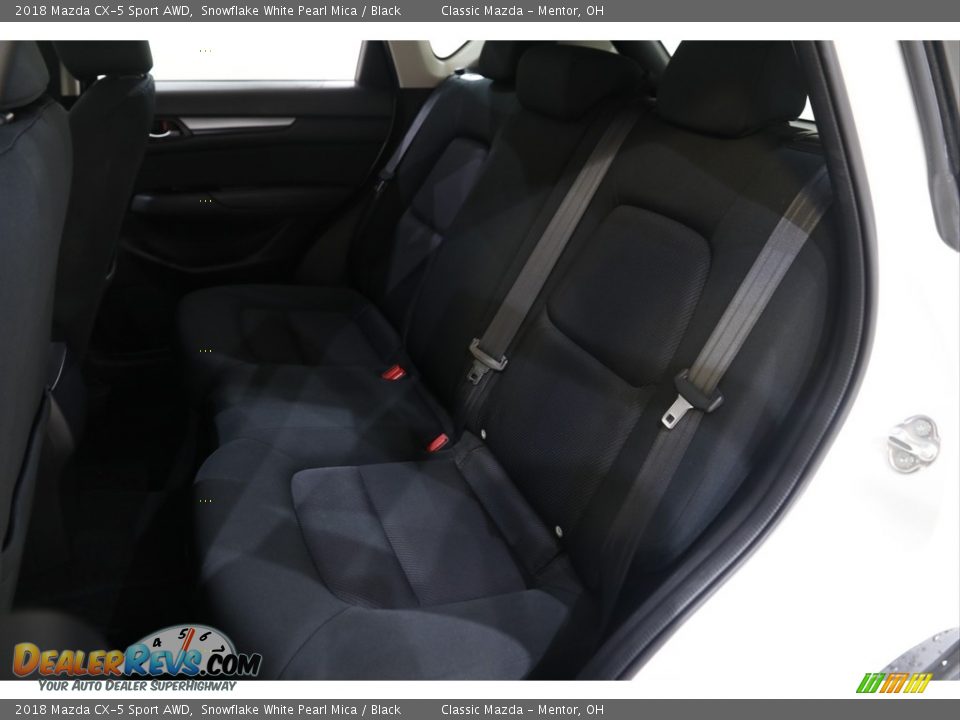 2018 Mazda CX-5 Sport AWD Snowflake White Pearl Mica / Black Photo #15