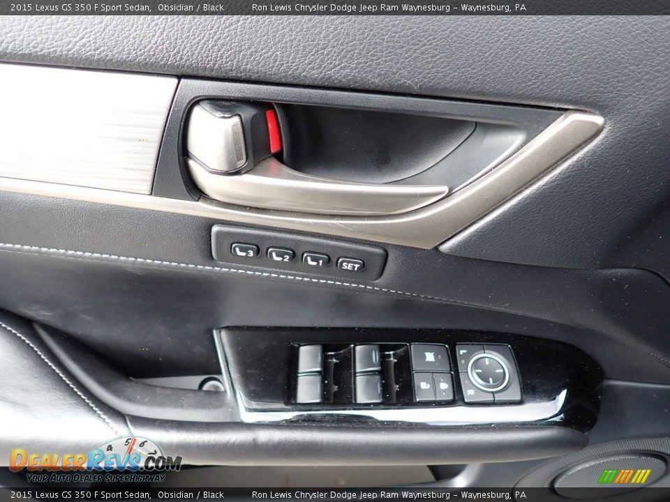 Door Panel of 2015 Lexus GS 350 F Sport Sedan Photo #14