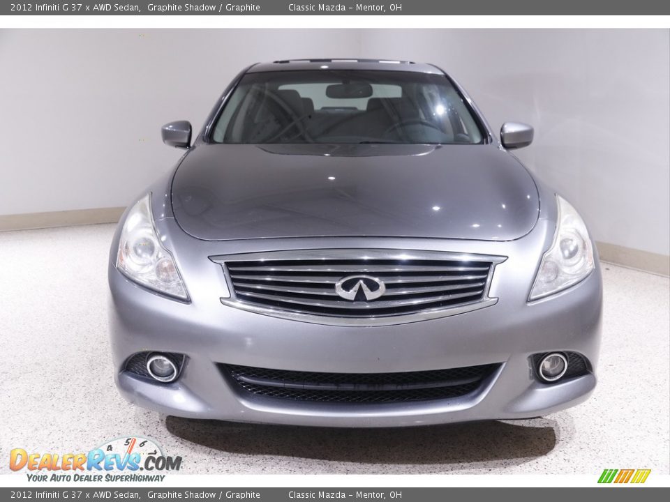 2012 Infiniti G 37 x AWD Sedan Graphite Shadow / Graphite Photo #2
