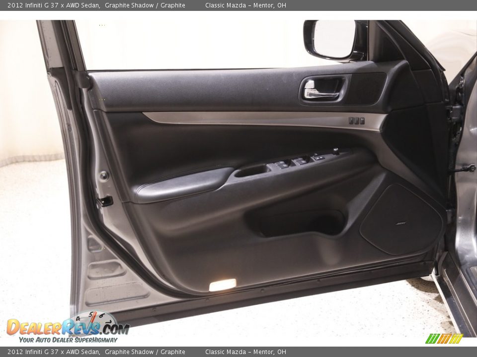 2012 Infiniti G 37 x AWD Sedan Graphite Shadow / Graphite Photo #4