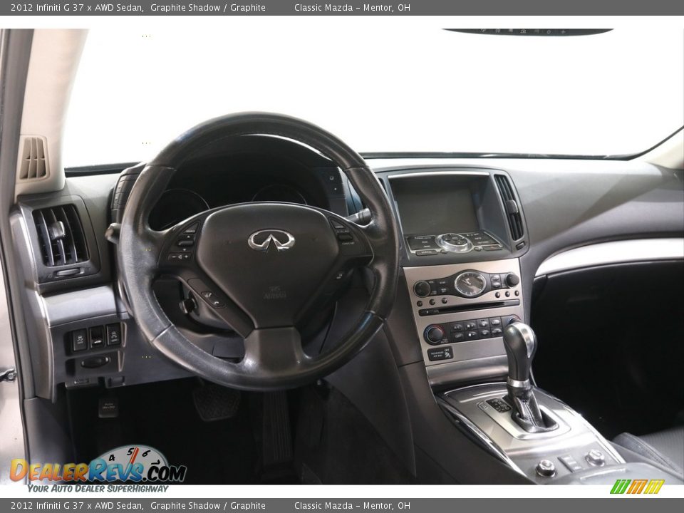 2012 Infiniti G 37 x AWD Sedan Graphite Shadow / Graphite Photo #6