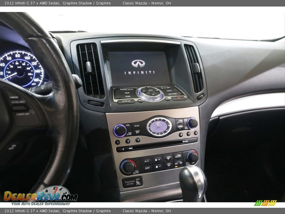 2012 Infiniti G 37 x AWD Sedan Graphite Shadow / Graphite Photo #9