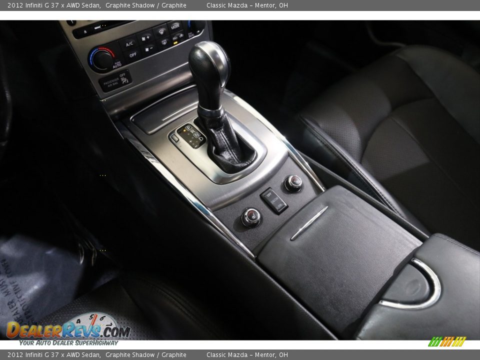2012 Infiniti G 37 x AWD Sedan Graphite Shadow / Graphite Photo #12
