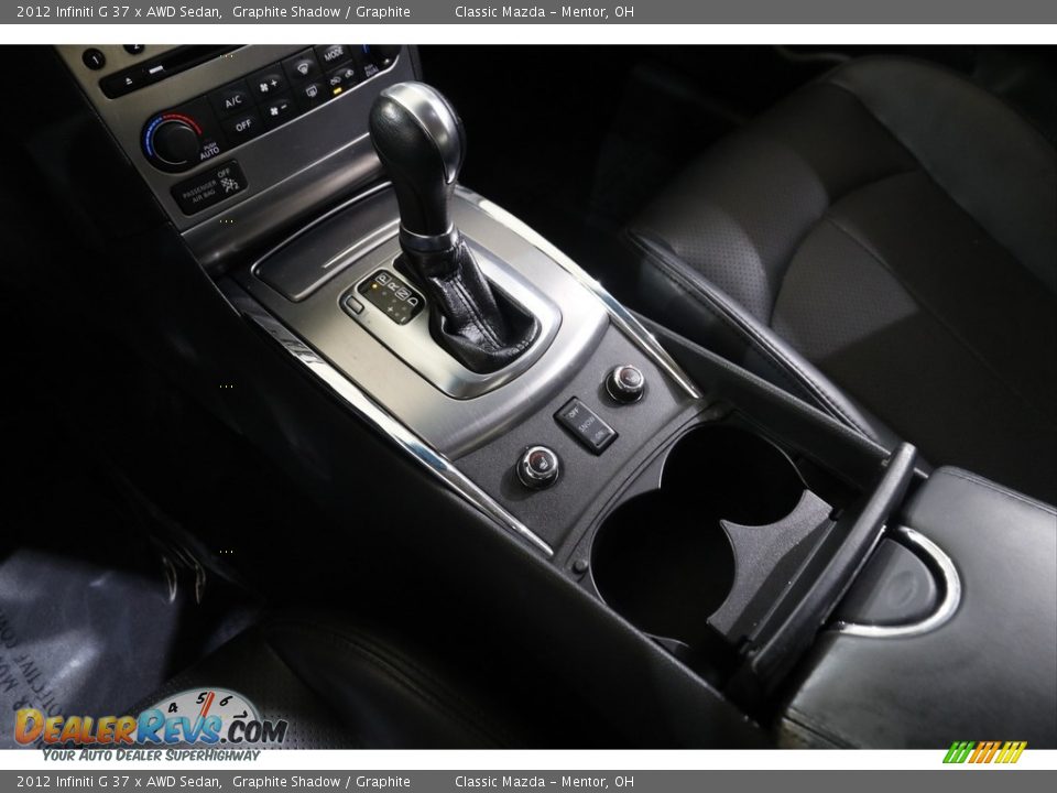 2012 Infiniti G 37 x AWD Sedan Graphite Shadow / Graphite Photo #13