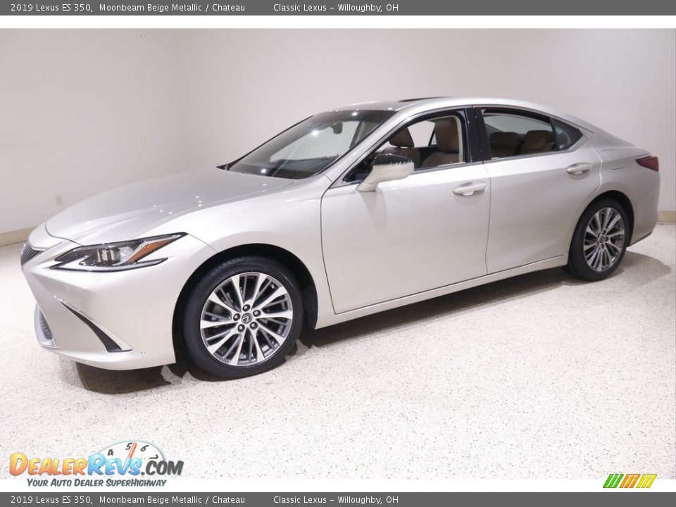 2019 Lexus ES 350 Moonbeam Beige Metallic / Chateau Photo #3