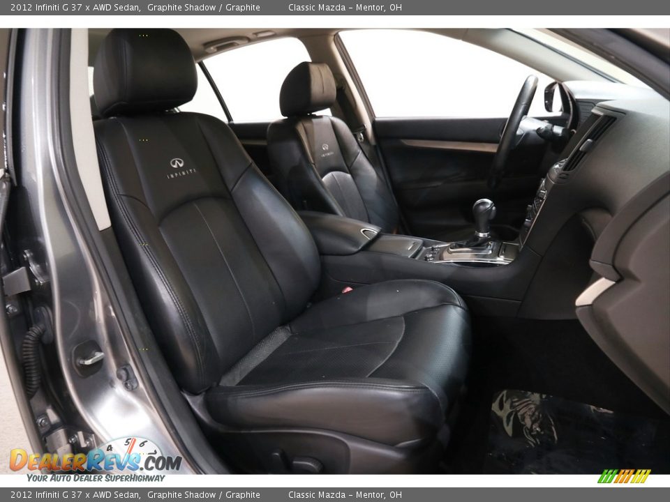 2012 Infiniti G 37 x AWD Sedan Graphite Shadow / Graphite Photo #15