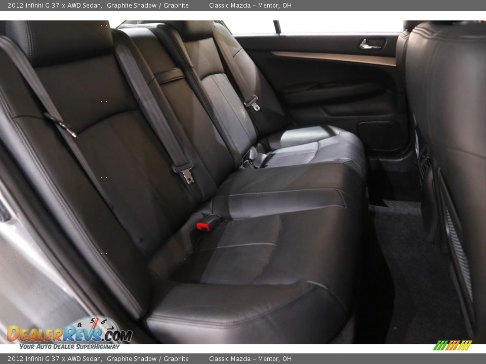 2012 Infiniti G 37 x AWD Sedan Graphite Shadow / Graphite Photo #16