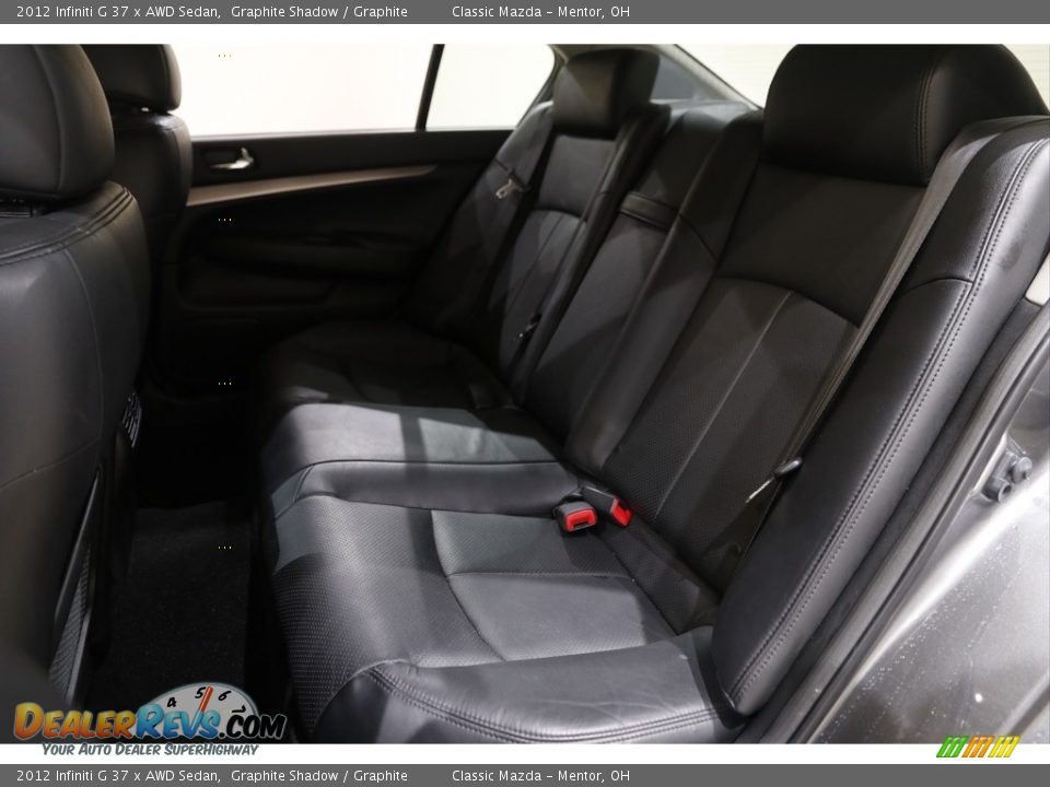 2012 Infiniti G 37 x AWD Sedan Graphite Shadow / Graphite Photo #17