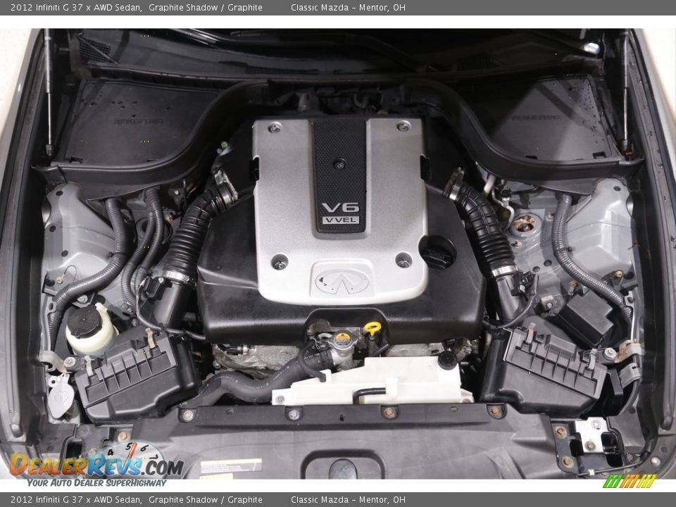 2012 Infiniti G 37 x AWD Sedan Graphite Shadow / Graphite Photo #19