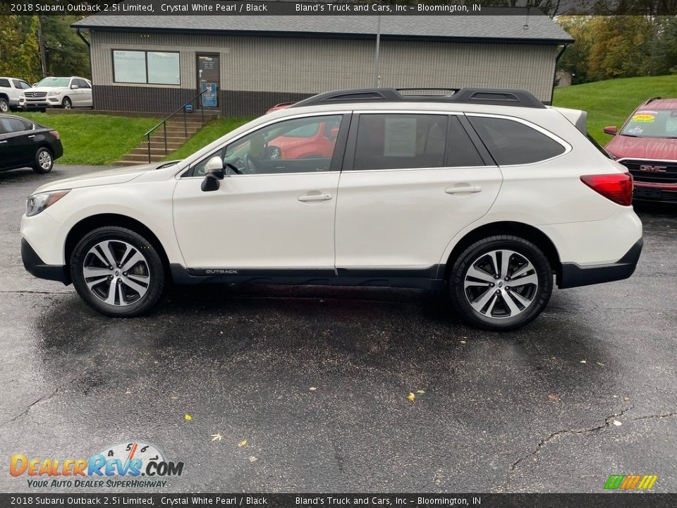 2018 Subaru Outback 2.5i Limited Crystal White Pearl / Black Photo #1