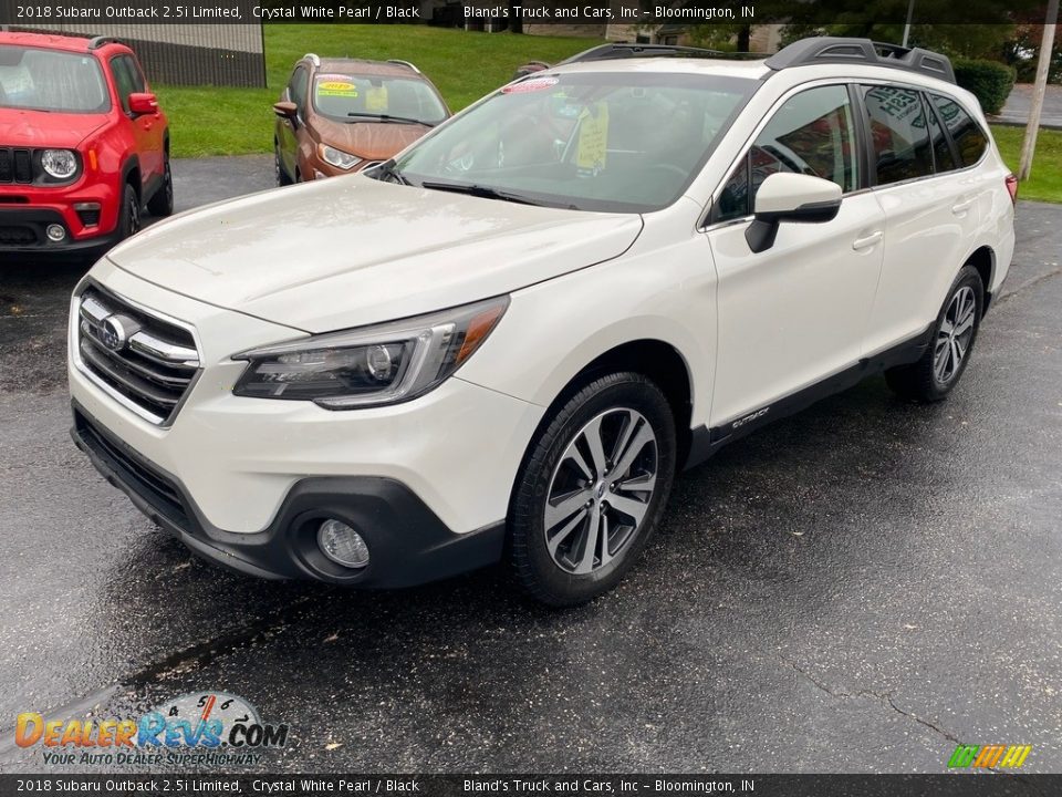 2018 Subaru Outback 2.5i Limited Crystal White Pearl / Black Photo #2