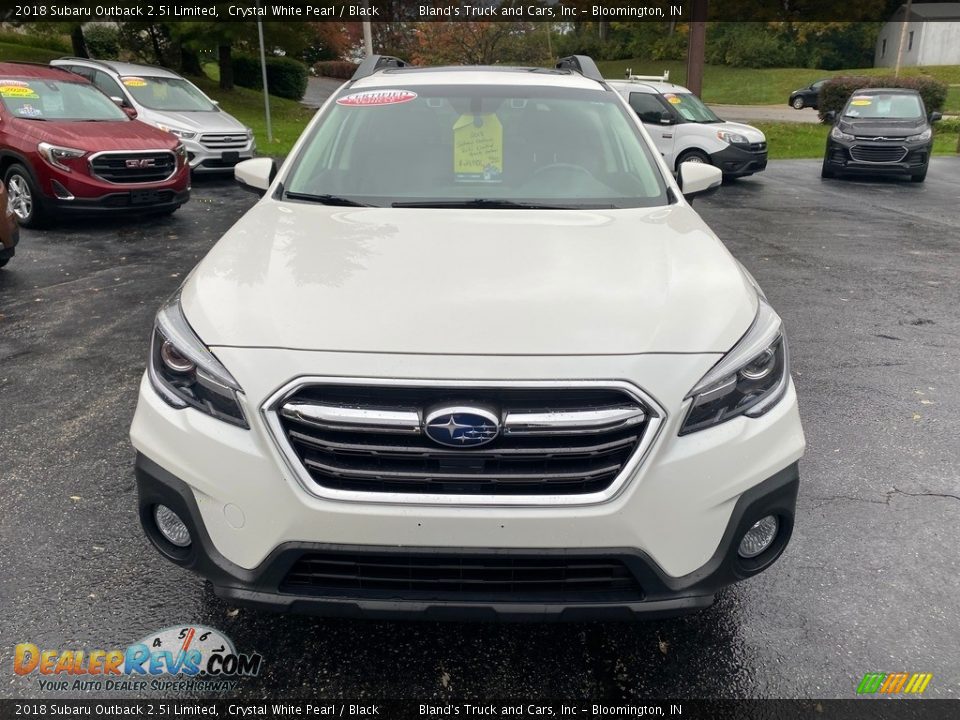 2018 Subaru Outback 2.5i Limited Crystal White Pearl / Black Photo #3