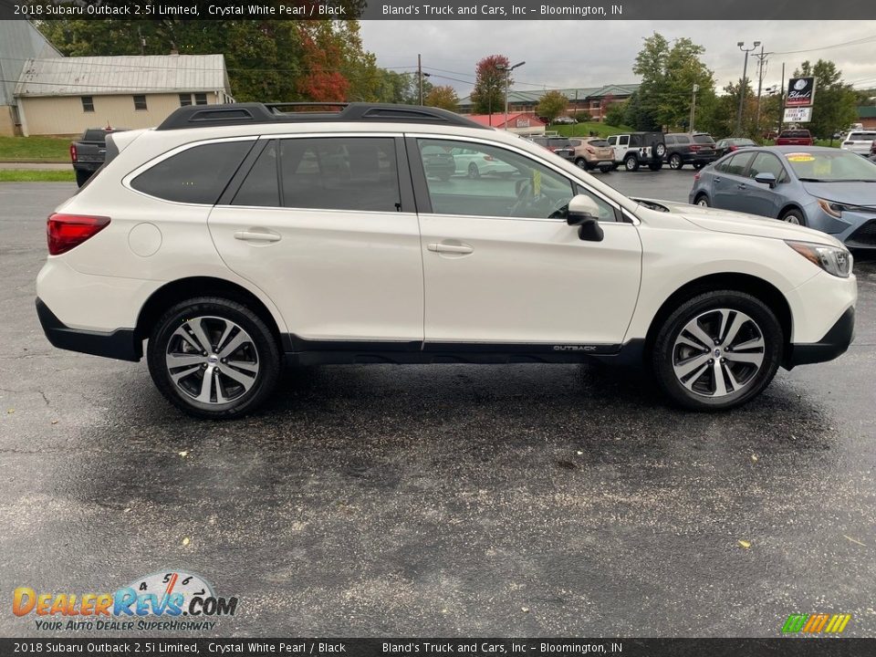 2018 Subaru Outback 2.5i Limited Crystal White Pearl / Black Photo #5