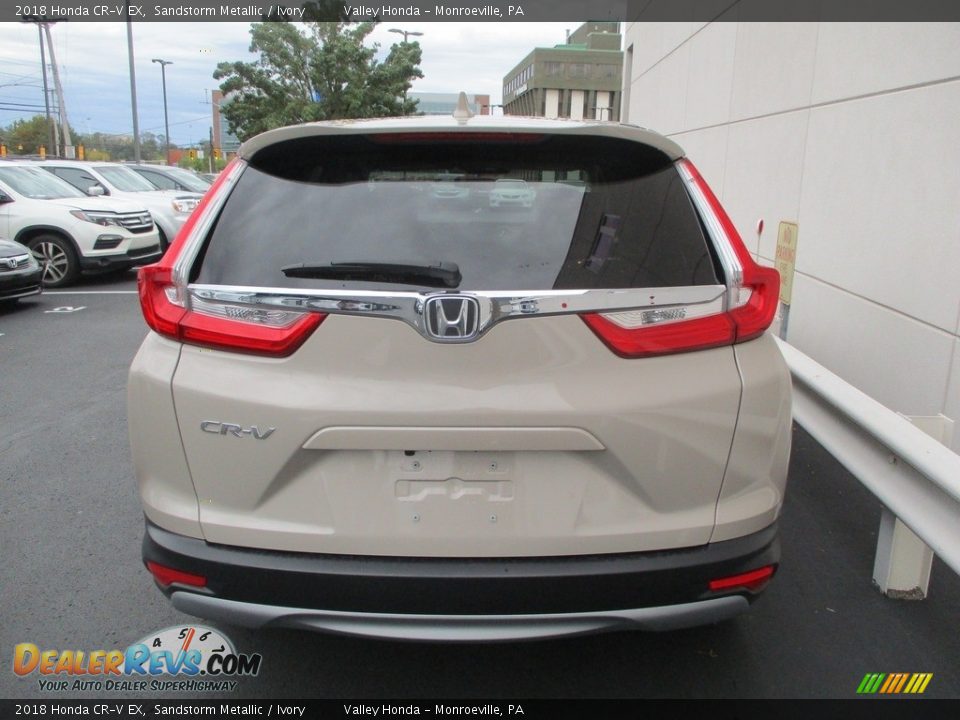 2018 Honda CR-V EX Sandstorm Metallic / Ivory Photo #4