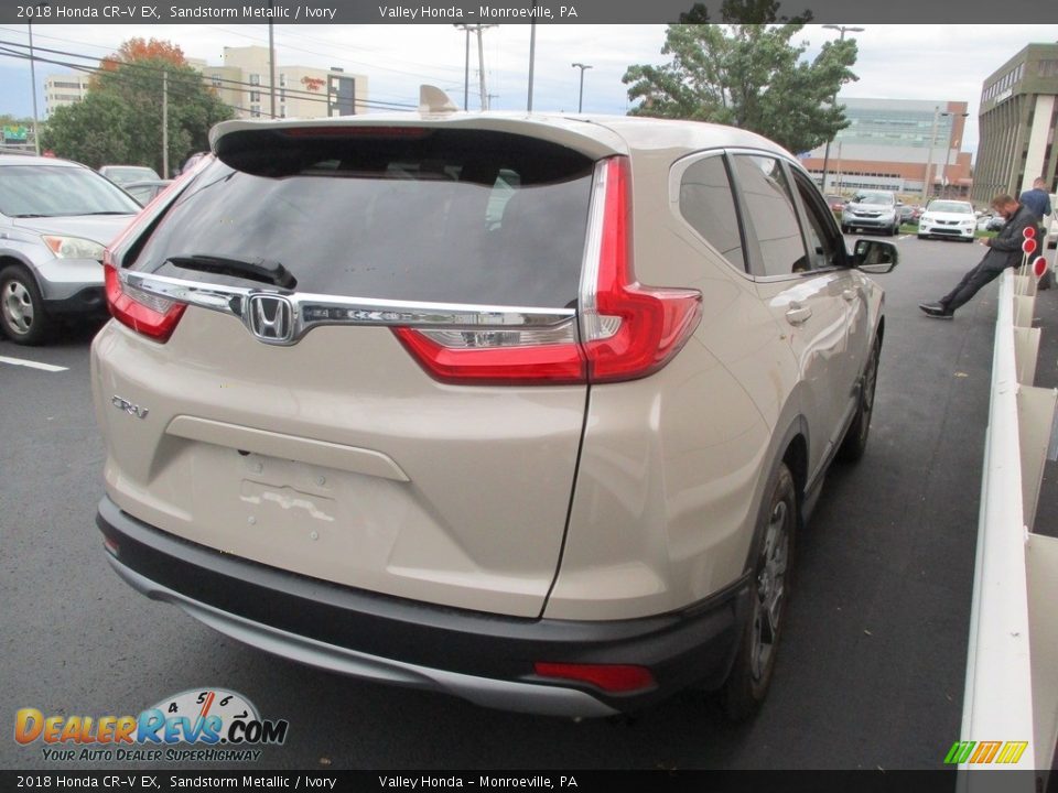 2018 Honda CR-V EX Sandstorm Metallic / Ivory Photo #5