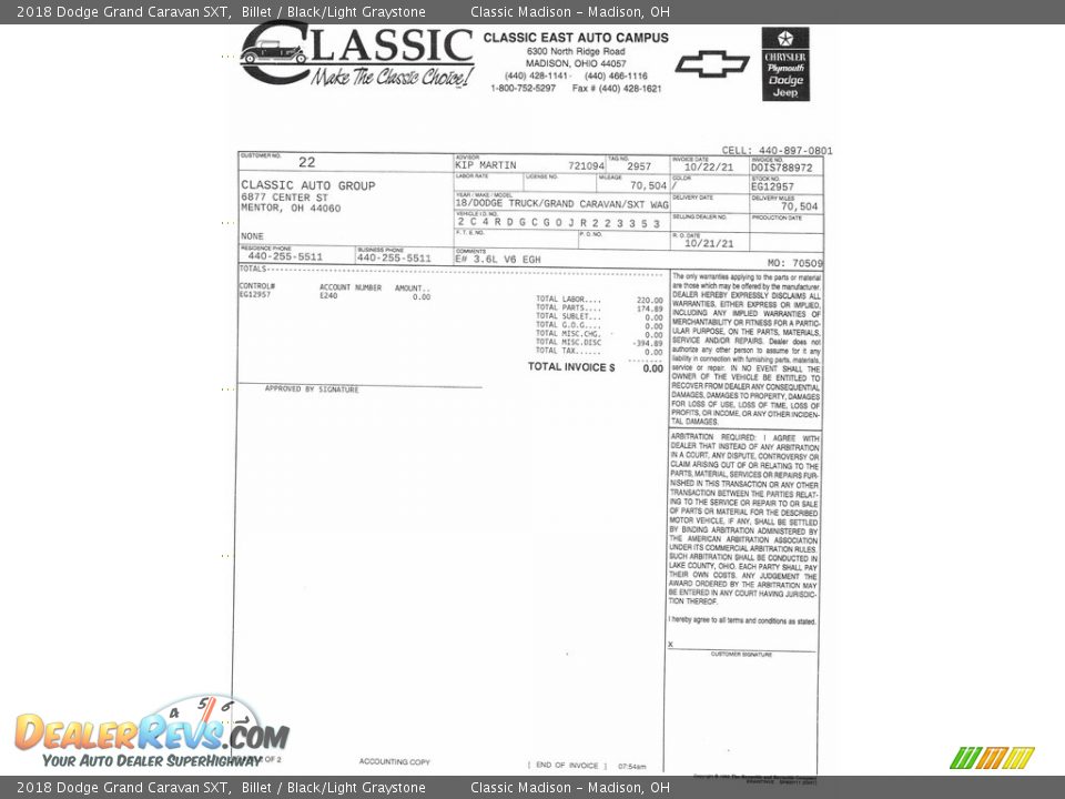 2018 Dodge Grand Caravan SXT Billet / Black/Light Graystone Photo #3