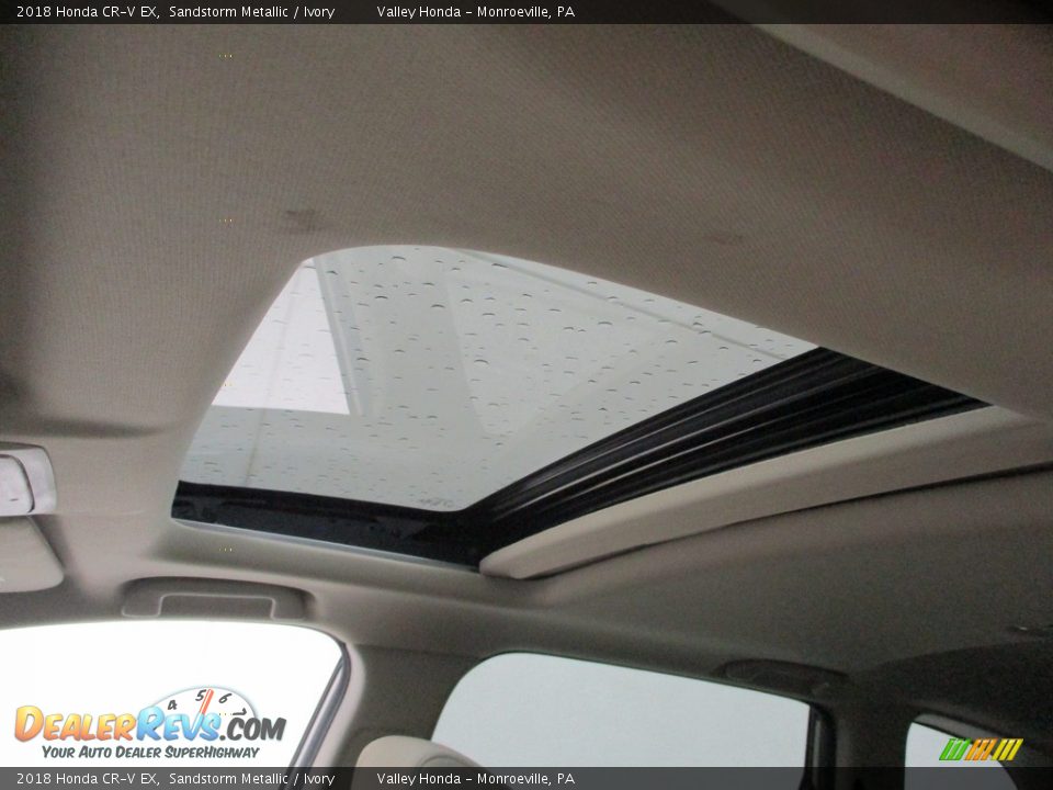 2018 Honda CR-V EX Sandstorm Metallic / Ivory Photo #13