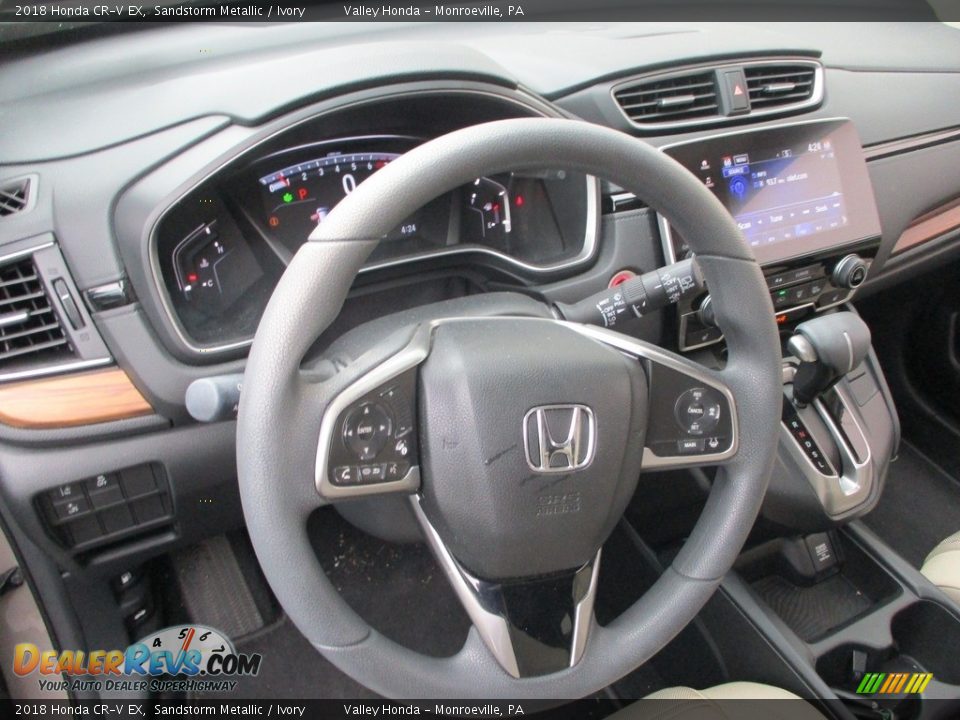 2018 Honda CR-V EX Steering Wheel Photo #14