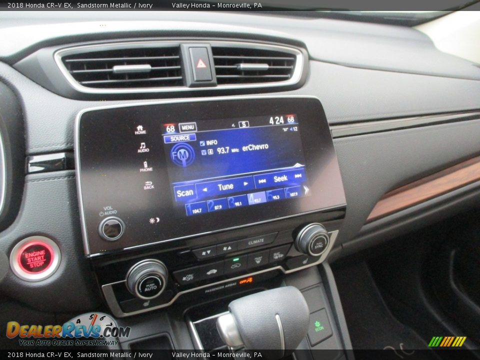 2018 Honda CR-V EX Sandstorm Metallic / Ivory Photo #15