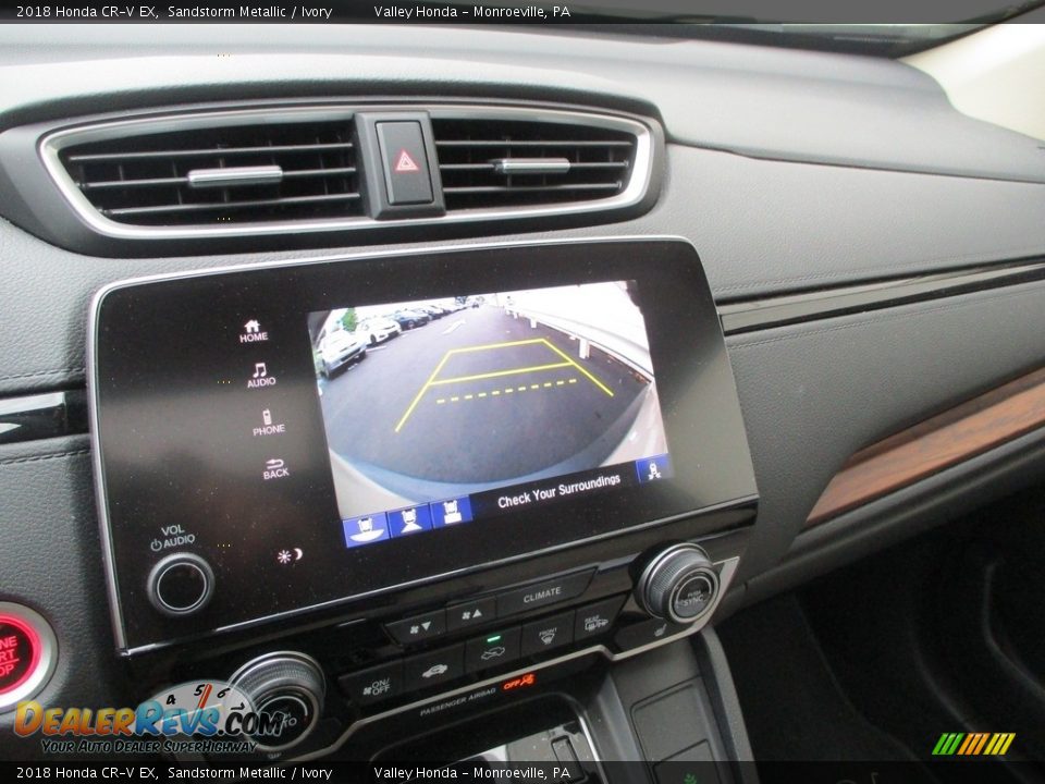 2018 Honda CR-V EX Sandstorm Metallic / Ivory Photo #16