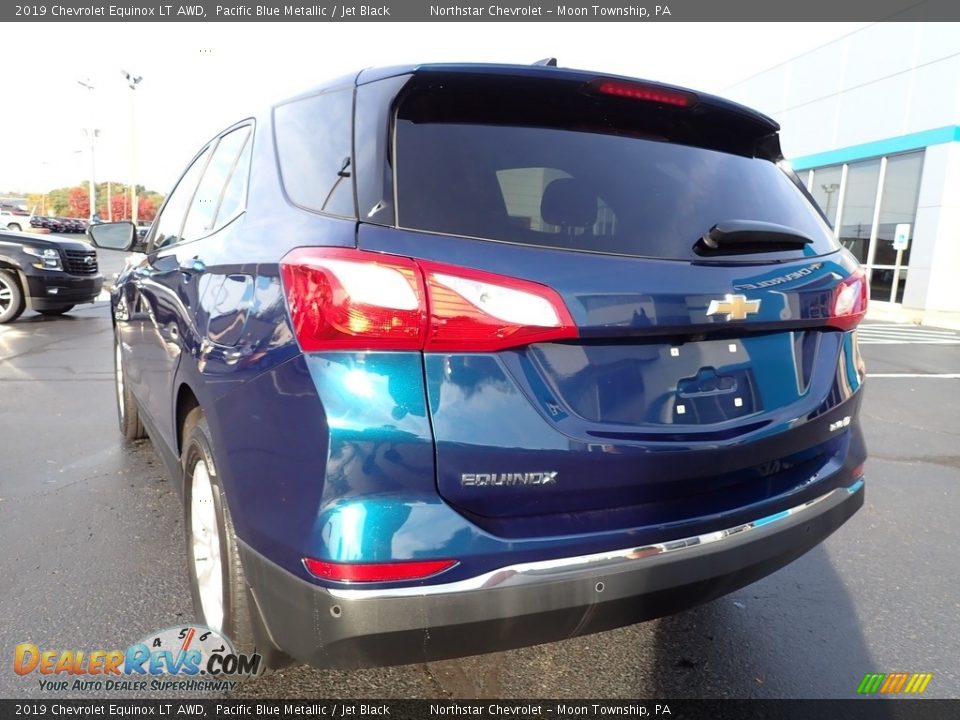 2019 Chevrolet Equinox LT AWD Pacific Blue Metallic / Jet Black Photo #5