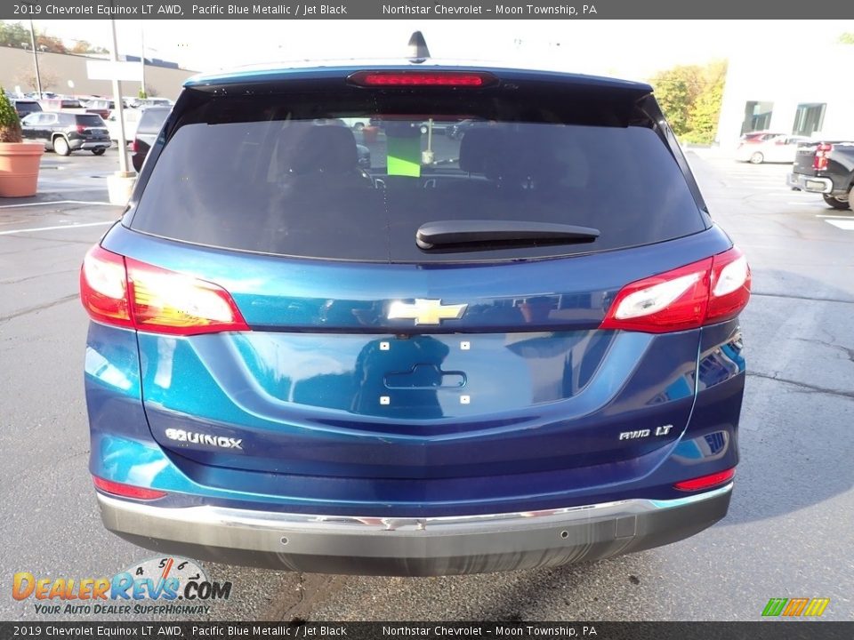2019 Chevrolet Equinox LT AWD Pacific Blue Metallic / Jet Black Photo #6