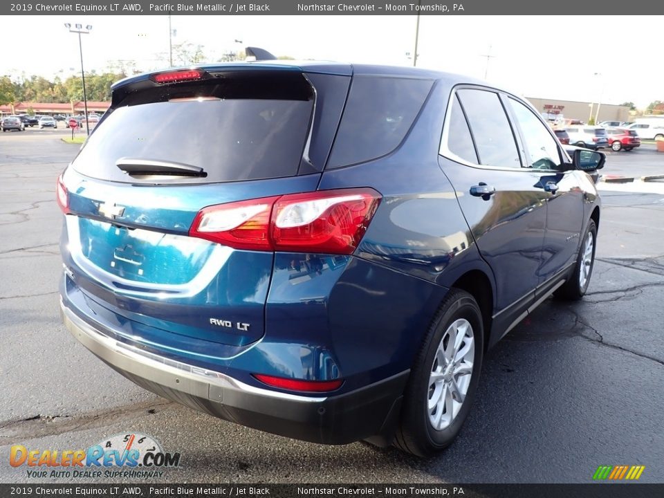 2019 Chevrolet Equinox LT AWD Pacific Blue Metallic / Jet Black Photo #8