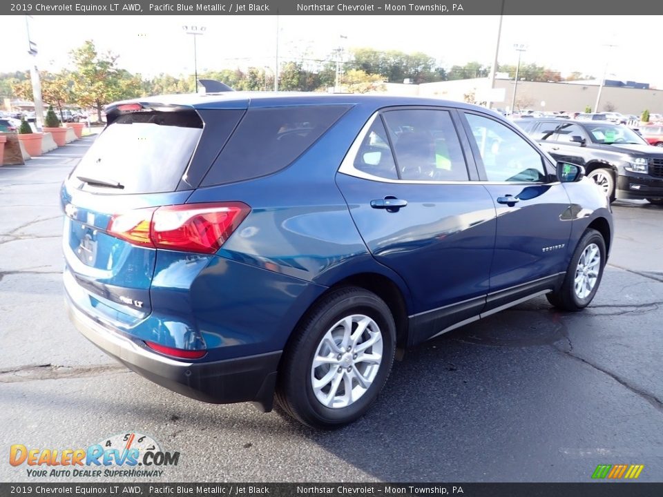 2019 Chevrolet Equinox LT AWD Pacific Blue Metallic / Jet Black Photo #9