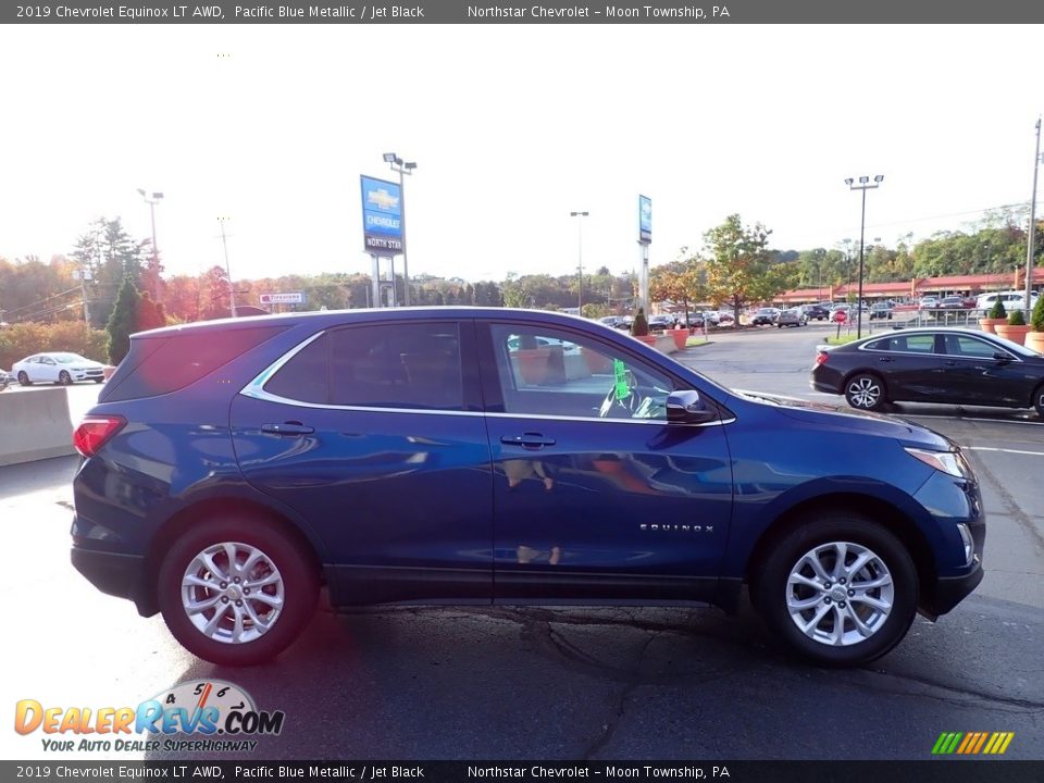 2019 Chevrolet Equinox LT AWD Pacific Blue Metallic / Jet Black Photo #10