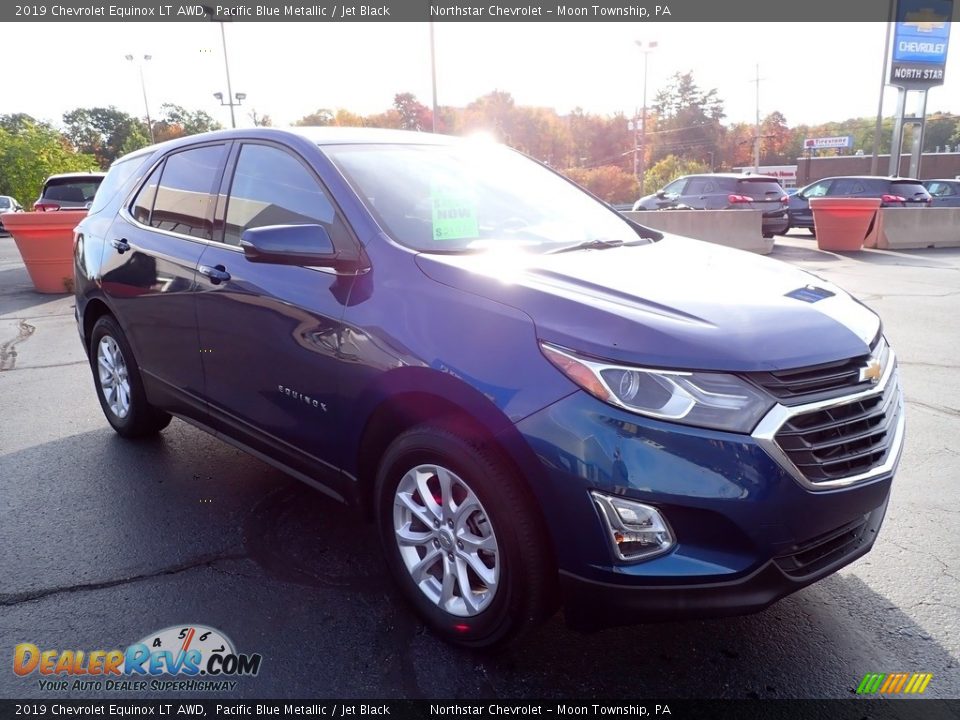 2019 Chevrolet Equinox LT AWD Pacific Blue Metallic / Jet Black Photo #11