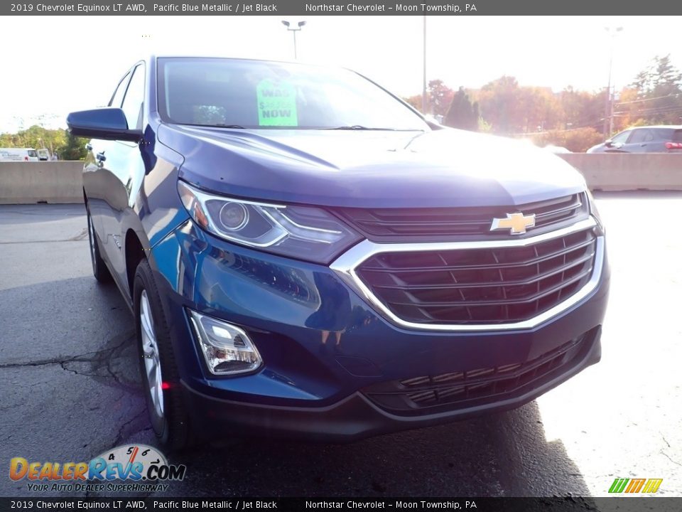 2019 Chevrolet Equinox LT AWD Pacific Blue Metallic / Jet Black Photo #12
