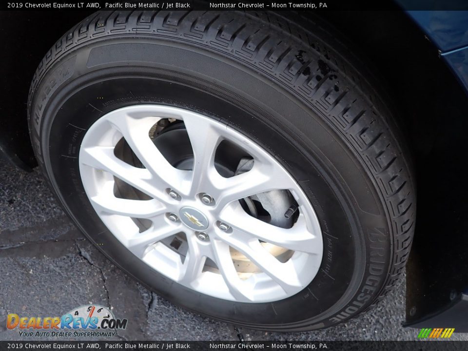 2019 Chevrolet Equinox LT AWD Pacific Blue Metallic / Jet Black Photo #14