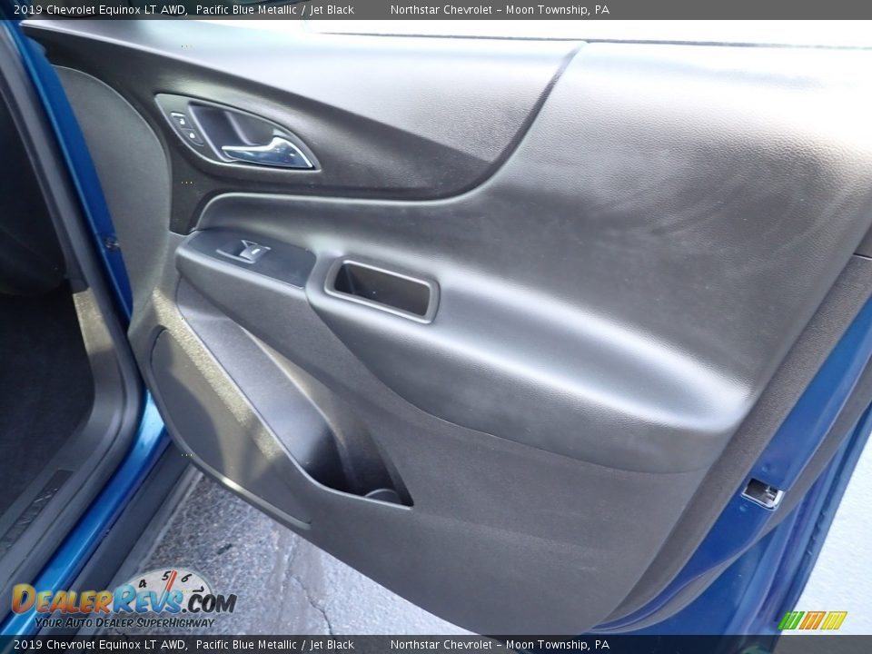 2019 Chevrolet Equinox LT AWD Pacific Blue Metallic / Jet Black Photo #17