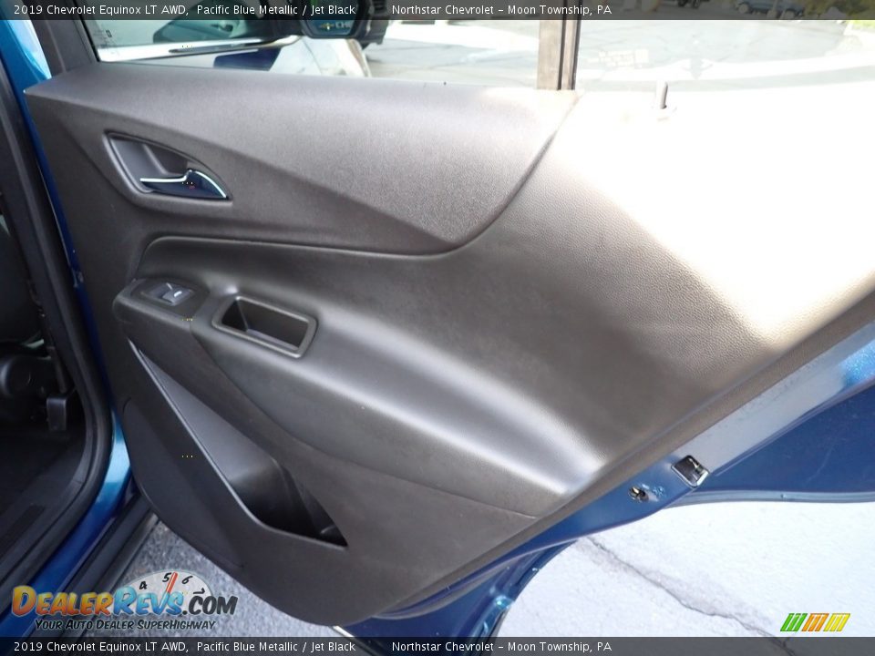 2019 Chevrolet Equinox LT AWD Pacific Blue Metallic / Jet Black Photo #19