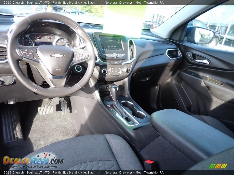 2019 Chevrolet Equinox LT AWD Pacific Blue Metallic / Jet Black Photo #22