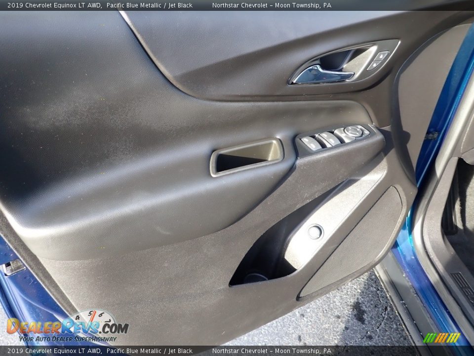 2019 Chevrolet Equinox LT AWD Pacific Blue Metallic / Jet Black Photo #24