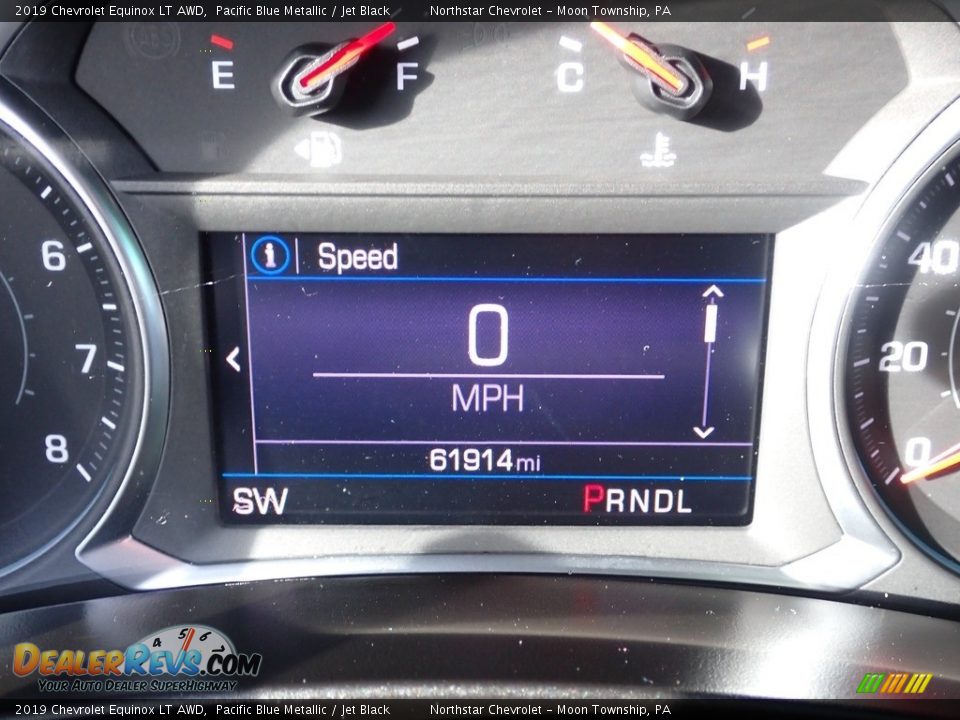 2019 Chevrolet Equinox LT AWD Pacific Blue Metallic / Jet Black Photo #29