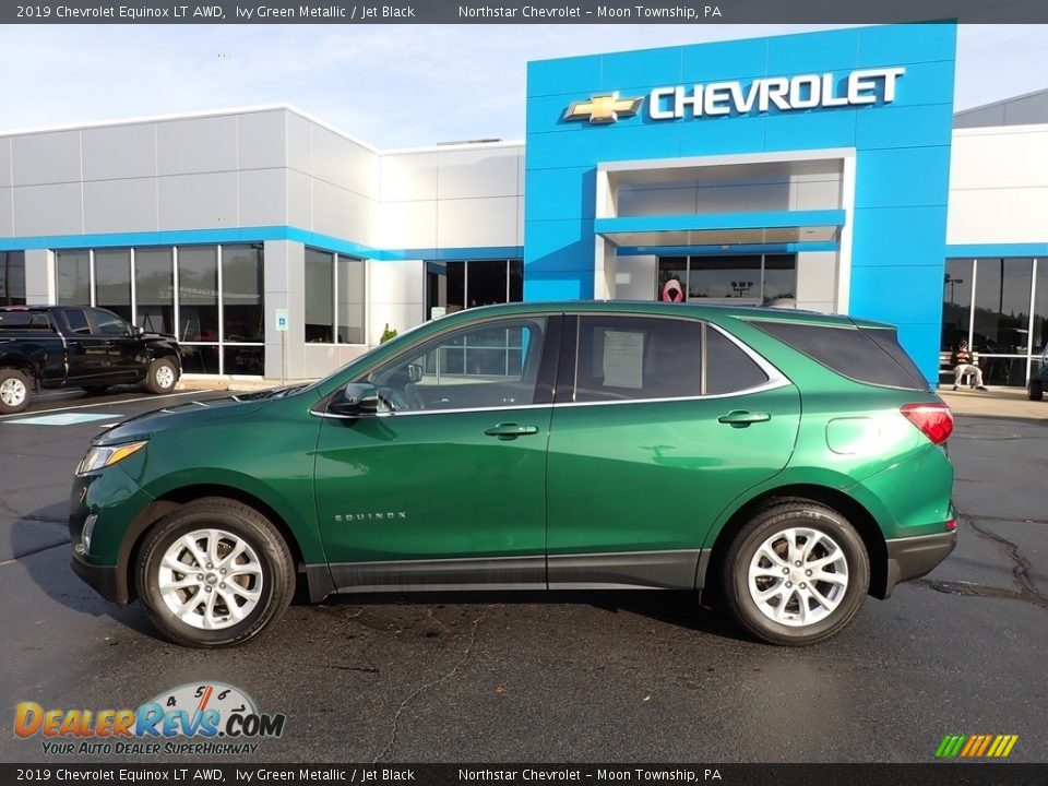 Ivy Green Metallic 2019 Chevrolet Equinox LT AWD Photo #3