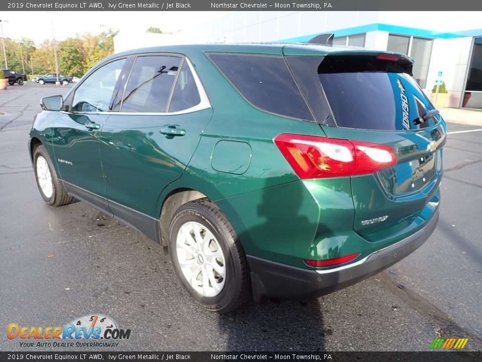 2019 Chevrolet Equinox LT AWD Ivy Green Metallic / Jet Black Photo #4