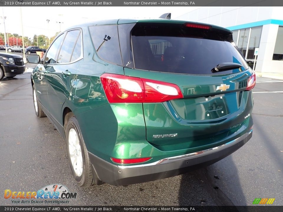 2019 Chevrolet Equinox LT AWD Ivy Green Metallic / Jet Black Photo #5