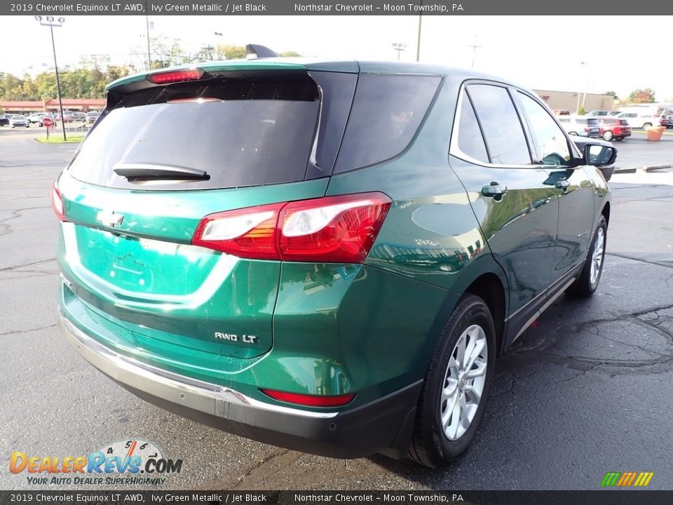 2019 Chevrolet Equinox LT AWD Ivy Green Metallic / Jet Black Photo #8